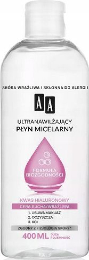 Aa Ultra-nawilżający Płyn Micelarny 400ml
