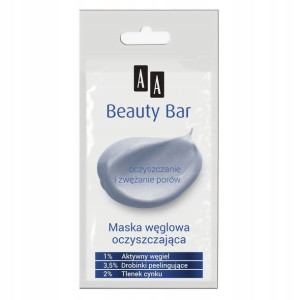 Aa Oczyszczająca Maska Węglowa Do Twarzy 8ml