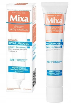 Mixa Kojący Żel Serum Do Twarzy Hyalurogel 40ml