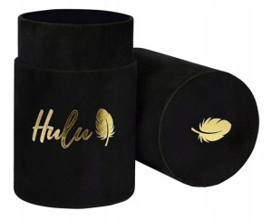 Hulu Elegancka Tuba Welurowa Na Pędzle
