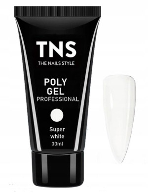 Tns Flexy Gel Polygel Akrylożel Super White 30ml