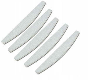 5 X Pilnik Do Paznokci Dwustronny Łódka 100/180