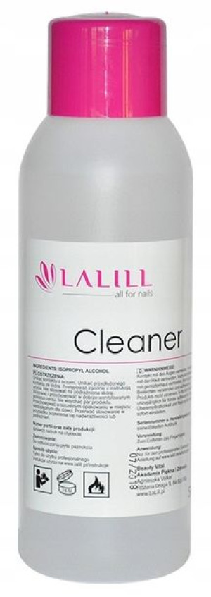 Cleaner 500ml Odtłuszczacz Żele Hybrydy Pędzle