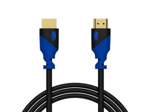 92-637  Przyłącze hdmi-hdmi blue proste 1.5m 4k