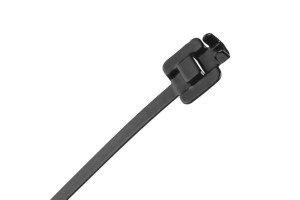 Opaska zaciskowa stalowa z powłoką nylonową  23cm. x 6.3mm