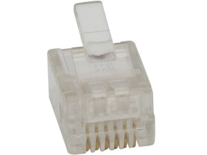 1256  Wtyk telefoniczny 6p6c (rj12)