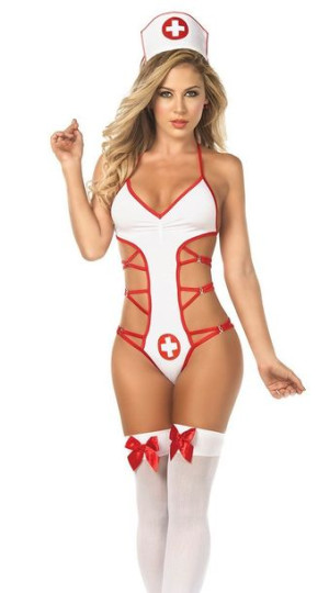 Strój Body dla Seksownej Pielęgniarki Model 117 M-L