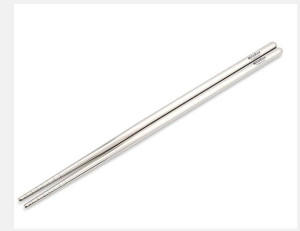 Tytanowe pałeczki do Sushi Wielorazowe MilaSuu Połysk 230mm