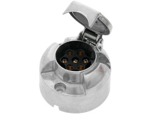 4859  Gniazdo przyczepy samochodowej aluminium