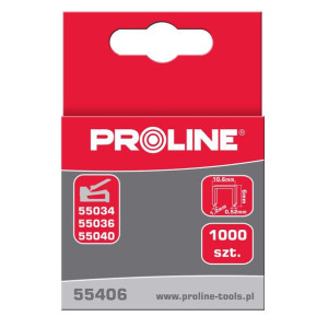 Zszywki typ g/11, 14mm, 10,6*1,2mm, 1000 szt, proline
