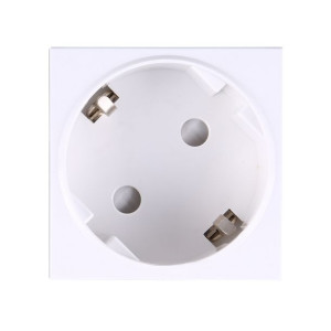 NOEN GS, gniazdo modułowe 45x45mm kątowe - 45° 1x2P+Z, typ F Schuko, 16A 25