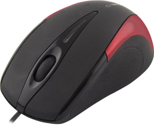 EM102R Mysz przewodowa 3D optyczna USB  Sirius czerwona Esperanza