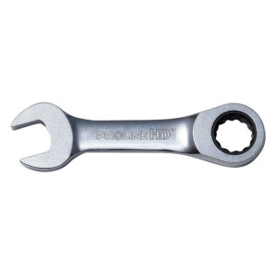 Klucz oczkowo-płaski z grzechotką krótki, 11mm, proline "hd"