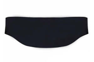 Osłona przeciwszronowa czarna duża 90x175 cm