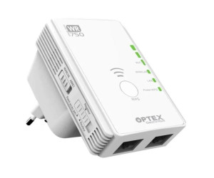 Optex WR-750 WLAN Repeater Dual Band WPS