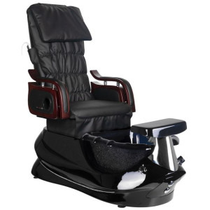 Fotel pedicure spa AS-261 czarny z funkcją masażu