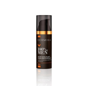 100% for Men Cream 30+ silnie nawilżający krem rewitalizujący na dzień/noc