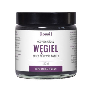 Węgiel oczyszczająca pasta do mycia twarzy z węglem aktywnym algami