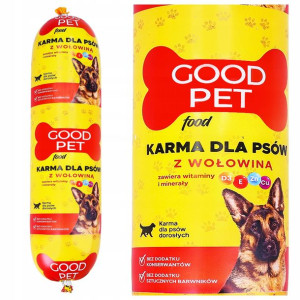 Good Pet Food Karma Dla Psa Z Wołowiną Baton 900g