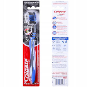 Colgate Zig Zag Medium Szczoteczka Do Zębów