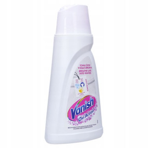 Vanish Oxi Krystaliczna Biel Odplamiacz Płyn 1L PL