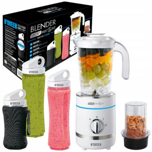 BLENDER SPORTOWY MIKSER SMOOTHIE z młynkiem 500W