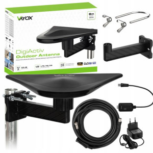 Antena Zewnętrzna Digiactiv Lte Dvb-t2 Full Hd 4k