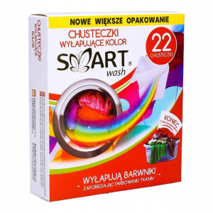 Chusteczki do prania przeciw farbowaniu ubrań 20