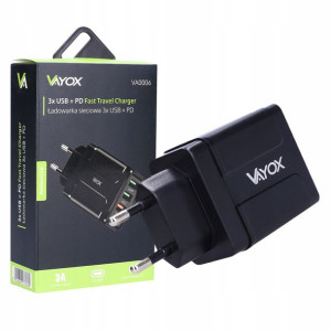 Ładowarka sieciowa VA0006 USB uniwersalna 3 mA 5 V