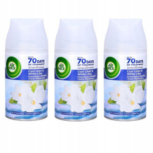 3x AIR WICK Freshmatic Bawełna i Kwiat Migdałowca