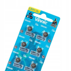 10x bateria alkaliczna VINNIC LR41 AG3 392 736 G3