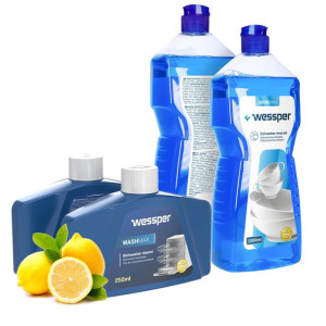 Wessper Zestaw Do Czyszczenia Zmywarki 1l+250ml