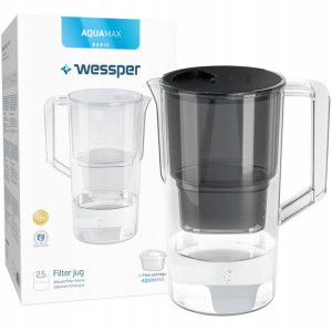 Dzbanek Filtrujący Wessper Aquamax 2,5l + Wkład
