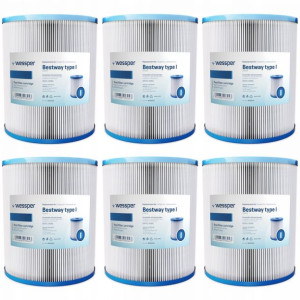 Bestway 58093 Filtr Typ I Pompy Basen Zamienny 6x