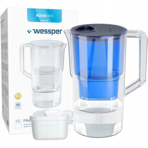 Dzbanek filtrujący Wessper AquaMax Basic 2x FILTR