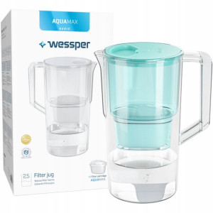 Dzbanek Wessper Aquamax Miętowy 1x Filtr Wkład