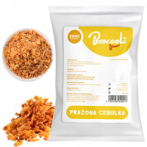 Brocooli Prażona Cebulka Posypka 200g 0,2kg