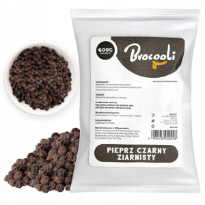 Pieprz Czarny 600g Ziarno aromatyczny ostry 0,6kg