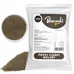 Pieprz Czarny Mielony Ostry Horeca Duży 700g