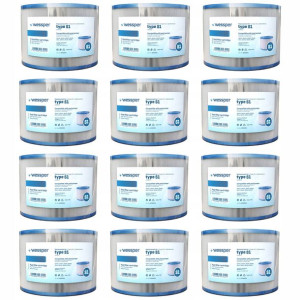 12x Wkład Pompy Filtr Do Intex 29001 Spa Typ S1