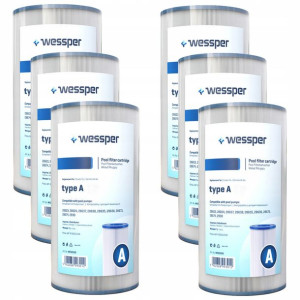 6x Filtr Filtry Typ A Do Pompy Basenu Intex 29000