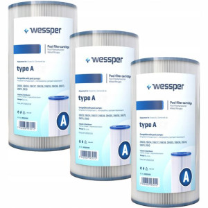 3x Filtr Basenu Do Pompy Intex Bestway Typ A C Iii