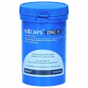 BICAPS ZINC 15 ForMeds Cynk + Miedź 60 kapsułek