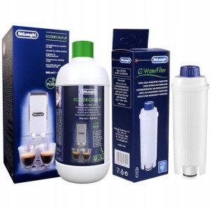 ZESTAW: FILTR + ODKAMIENIACZ DeLonghi De Longhi