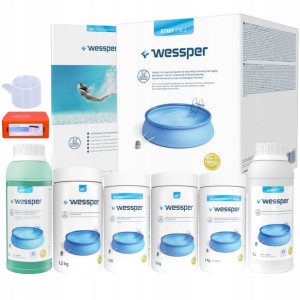 7w1 Zestaw Startowy Premium Chemia Chlor Do Basenu