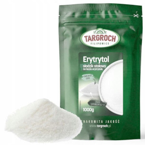100% Erytrytolu Erytrytol Naturalny Słodzik 1000g