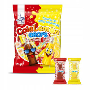 Cukierki do sklepu Argo Cola Lemon Drop's 120g