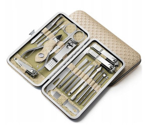 Przybornik manicure i pedicure 20 elementów