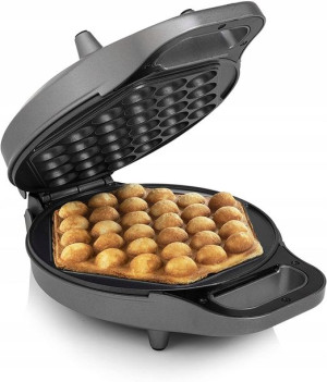 Gofrownica bąbelkowaBubble czarna 700W BUBBLEWAFLE