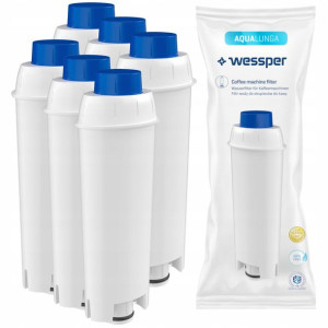 6x Filtr Wessper DeLonghi zamiennik DLS SER